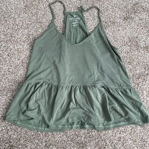 Size S American Eagle Outfitters Olive Green Tank